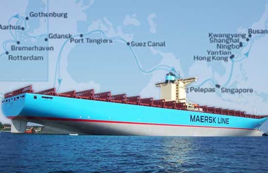 Maersk to Add Busan, South Korea to AE10 